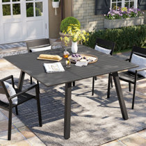 Extending metal garden online table